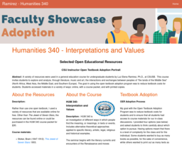 Ramirez - Humanities 340