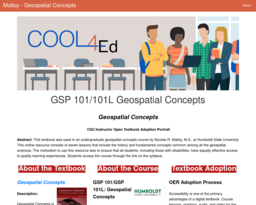 Malloy - Geospatial Concepts