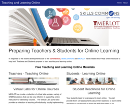 Teaching and Learning Online