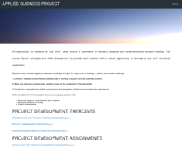 APPLIED BUSINESS PROJECT