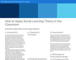 My Philosophy of Instructional Design