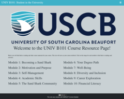 UNIV B101: Student in the University