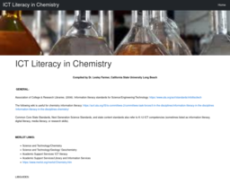 ICT Literacy in Chemistry