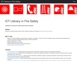 ICT Literacy in Fire Safety