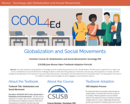 Munoz - Sociology 590 Globalization and Social Movements