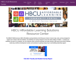 HBCU AL$ Resource Center