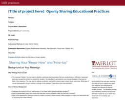 OER practices