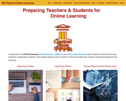 OER Portal for Online Instruction
