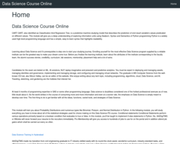 Data Science Course Online
