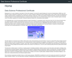 Data Science Professional Certificate