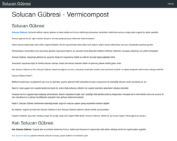 Solucan Gübresi