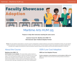 Hartman - Maritime HUM 115