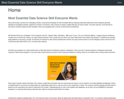 Most Essential Data Science Skill Everyone Wants