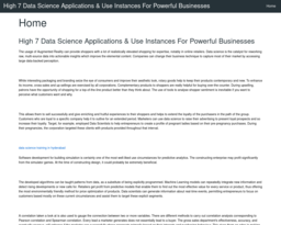 High 7 Data Science Applications & Use Instances For Powerful Businesses