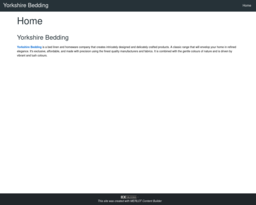 Yorkshire Bedding