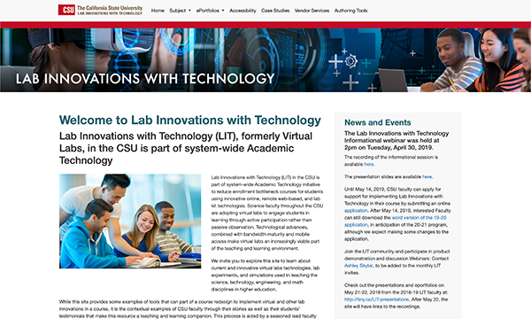 Calif State Univ - Lab Innovations with Technology