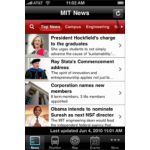 MIT Mobile App for iOS