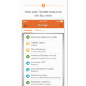 Omnio: Your personalized, all-in-one clinical resource App for iOS