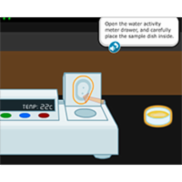 Virtual Labs: Controlling Water Activity in Food icon
