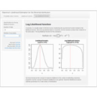 [Shiny App] Maximum Likelihood Estimation for the Binomial Distribution icon