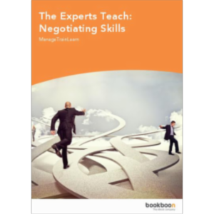 The Experts Teach: Negotiating Skills