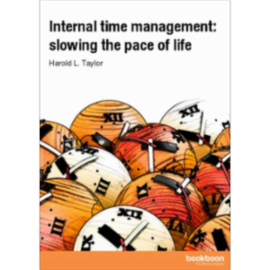 Internal time management: slowing the pace of life icon
