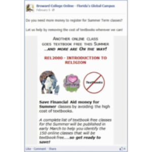 Broward College Online Case Study | The Open Education Consortium