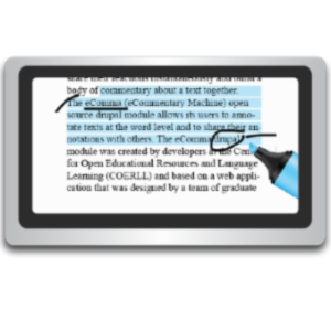 eComma — a Space for Social Reading icon