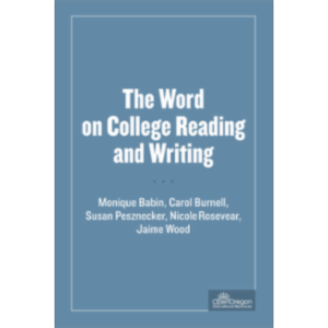 The Word on College Reading and Writing icon