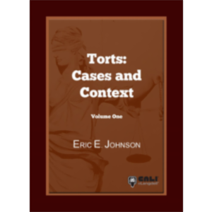 Torts: Cases and Contexts Volume 1 icon