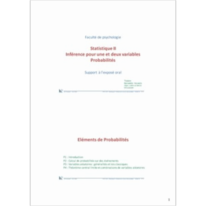 Syllabus d'introduction aux probabilités et à l'inférence statistique avec application aux sciences psychologiques. icon