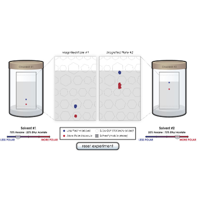Thin Layer Chromatography (TLC) Simulator