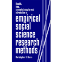 A quick, free, somewhat easy-to-read introduction to empirical social science research methods icon