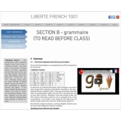 Liberte: French 1001