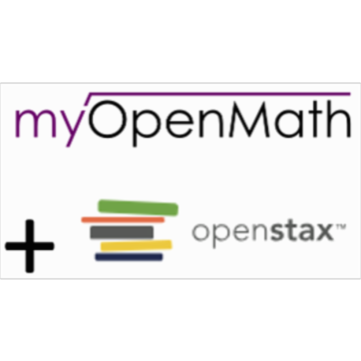 MyOpenMath and OpenStax, icon