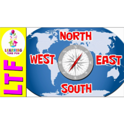 North South East West | Cardinal Directions | Geography for Kids | Geography Games icon