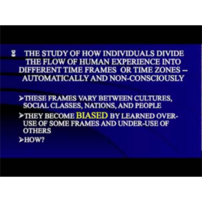 The psychology of time icon