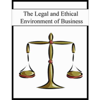 The Legal and Ethical Environment of Business icon