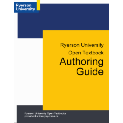 Ryerson Open Textbook Authoring Guide
