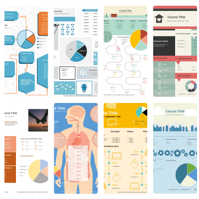 Syllabus Infographic PowerPoint Templates icon
