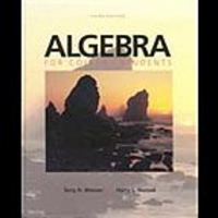 Algebra for College Students, 3rd ed. icon