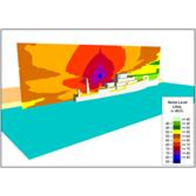 Acoustical Impact of Ships and Harbours: Airborne and Underwater N&V Pollution