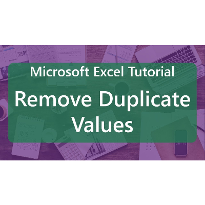 Microsoft Excel Tutorial: Remove Duplicate Values icon