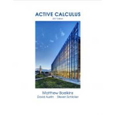 Active Calculus - 2017 edition icon