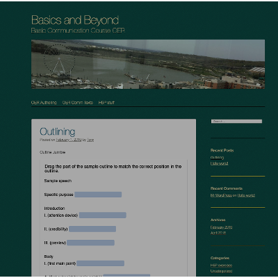 Basics and Beyond: Basic Communication Course OER icon