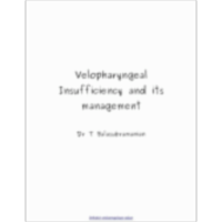 Velopharyngeal insufficiency and its management