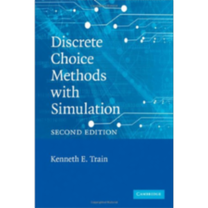 Discrete Choice Methods with Simulation icon