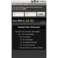 BMI Calculator App for Android icon