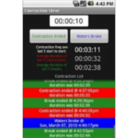 Pregnancy Contraction Timer App for Android icon