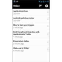 Writer App for Android
